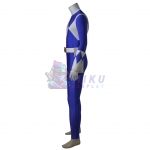 Adult Blue Power Ranger Costume Mighty Morphin Billy Cranston Suit Boots Version