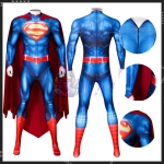DC Anime New 52 Superman Cosplay Suit