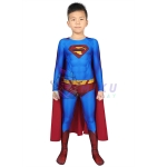 Kids Superman Suit Superman Returns Cosplay Blue Suit