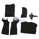 G.I Joe Cobra Commander Cosplay Costume Black Suit