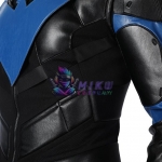 Batman Gotham Knight Nightwing Costume Leather Suit
