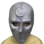 Black Marc Spector Cosplay Mask Moon Knight Latex Mask