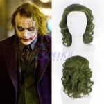 Dark Knight Batman Heath Ledger Joker Cosplay Wig Curly Version