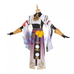 Genshin Impact Kujou Sara Cosplay Costume
