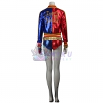 Suicide Squad Harley Quinn Costumes Cosplay Suit Stockings Version