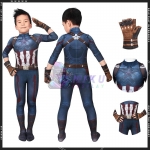 Kids Captain America Suit Avengers Infinity War Cosplay Costume