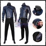 Winter Soldier Bucky Barnes Leather Cosplay Costumes