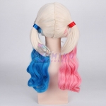 The Suicide Squad Harley Quinn Cosplay Wig Pink and Blue
