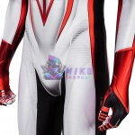 Spiderman Miles Morales Track Suit White Spider-Man Cosplay Costume