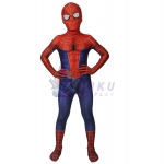 Kids Into The Spider Verse Spiderman Suits Peter Parker Spandex Costume