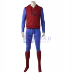 Spiderman Homemade Suit Cosplay Mens Spider Man Homecoming Costume