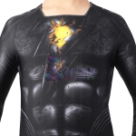 DC Kids Black Adam Costume Teth-Adam Cosplay Spandex Suit