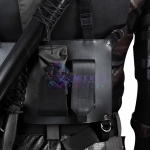 G.I Joe Cobra Commander Cosplay Costume Black Suit