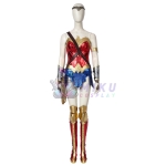 Wonder Woman Costumes Diana Prince Cosplay Classic Red Suit