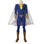Shazam Cosplay Costumes Family Blue Suits