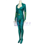 Aquaman Mera Printed Spandex Cosplay Costumes