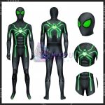 Ps4 Spiderman Stealth Suits Big Time Green Spiderman Costume Adult