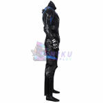 Batman Gotham Knight Nightwing Costume Leather Suit