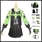 Zenless Zone Zero Anby Demara Cosplay Costume With Accessories