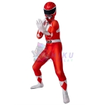 Kids Red Power Ranger Costume Red Ranger 3D Spandex Suit