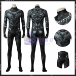 Adults Black Panther Costumes Civil War T'Challa Cosplay Jumpsuit