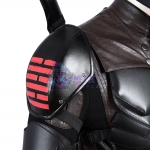 G.I Joe Cobra Commander Cosplay Costume Black Suit
