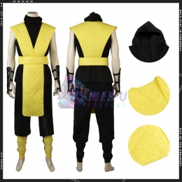 Mortal Kombat Costume Scorpion Cosplay Costume