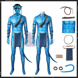 Avatar 2 The Way of Water Jake Sully Costume Suit