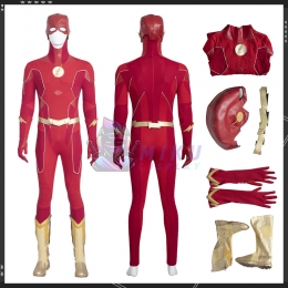 The Flash Season 8 Barry Allen Cosplay Suit