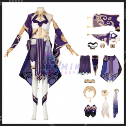 Genshin Impact Candace Cosplay Costume