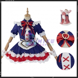 Honor of Kings Da Ji Maid Cosplay Costume