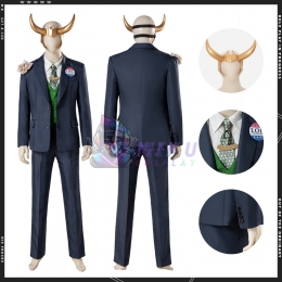 XXX-2021 New Loki Costume Thor Ragnarok Loki Cosplay Suit