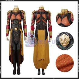 Black Panther Cosplay Okoye Wakanda General Costume