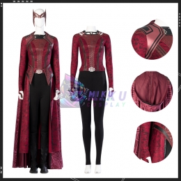Multiverse of Madness Scarlet Witch Costume Wanda Maximoff  Upgraded Suit