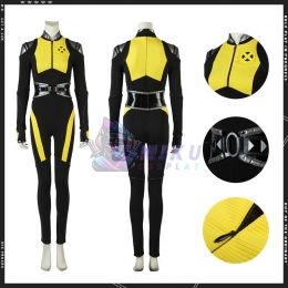 Deadpool Costumes Deadpool 2 Negasonic Cosplay Balck Suit