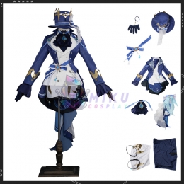 Genshin Impact Focalors Cosplay Costume