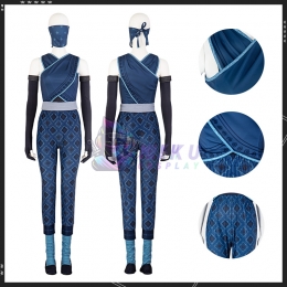 Raya and The Last Dragon Cosplay Costumes Young Edition