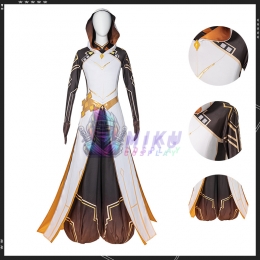 Genshin Impact Morax Zhongli Cosplay Costume