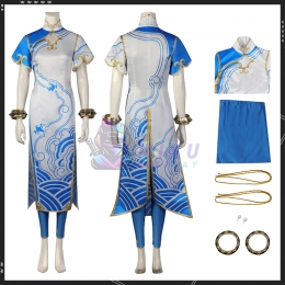 Street Fighter 6 Chun Li Cosplay Costume