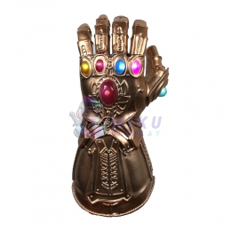 Gold Glowing Infinity Gauntlet Marvel Thanos Cosplay Glove