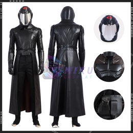 G.I Joe Cobra Commander Cosplay Costume Black Suit