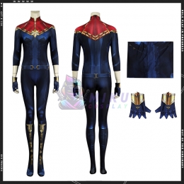 The Marvels Carol Danvers Captain Marvel Suit
