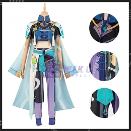 Genshin Impact Baizhu Dress Up Cosplay Costumes
