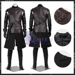 Game of Thrones Costumes Jon Snow Cosplay Suit