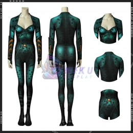 Aquaman Mera 3D Printed Cosplay Costumes