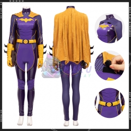 2021 Game Gotham Knights Batgirl Costume Bat Girl Cosplay Suit