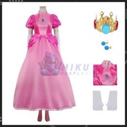 The Super Mario Princess Peach Toadstool Costume