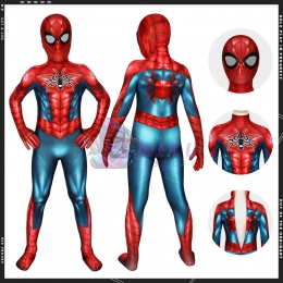 Kids Spider-Armor MK IV Suit Children Spiderman Costume