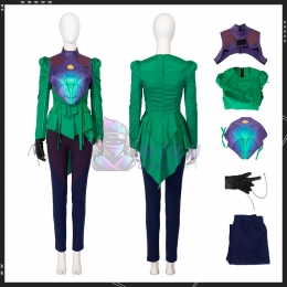 Black Adam Cyclone Cosplay Costume Full Set