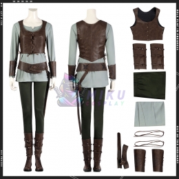 The Witcher season 3 Ciri Cosplay Costume